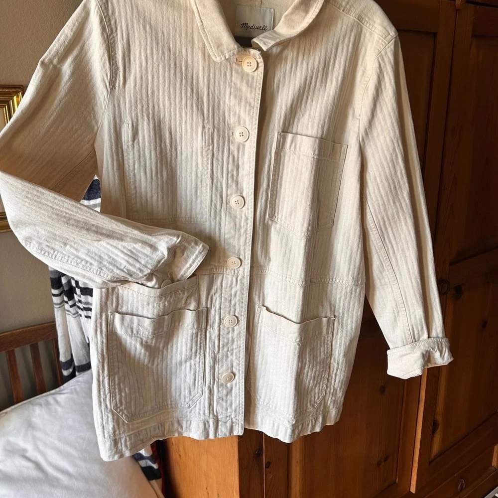 Madewell Becker Oversized Chore Coat - Picture 4 of 5